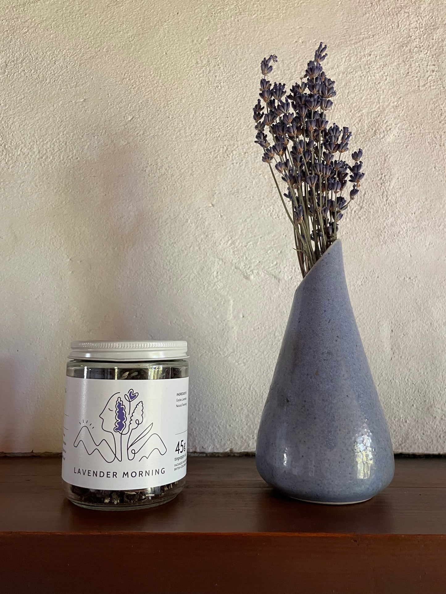 A jar of Earl Grey Tea and Lavender
