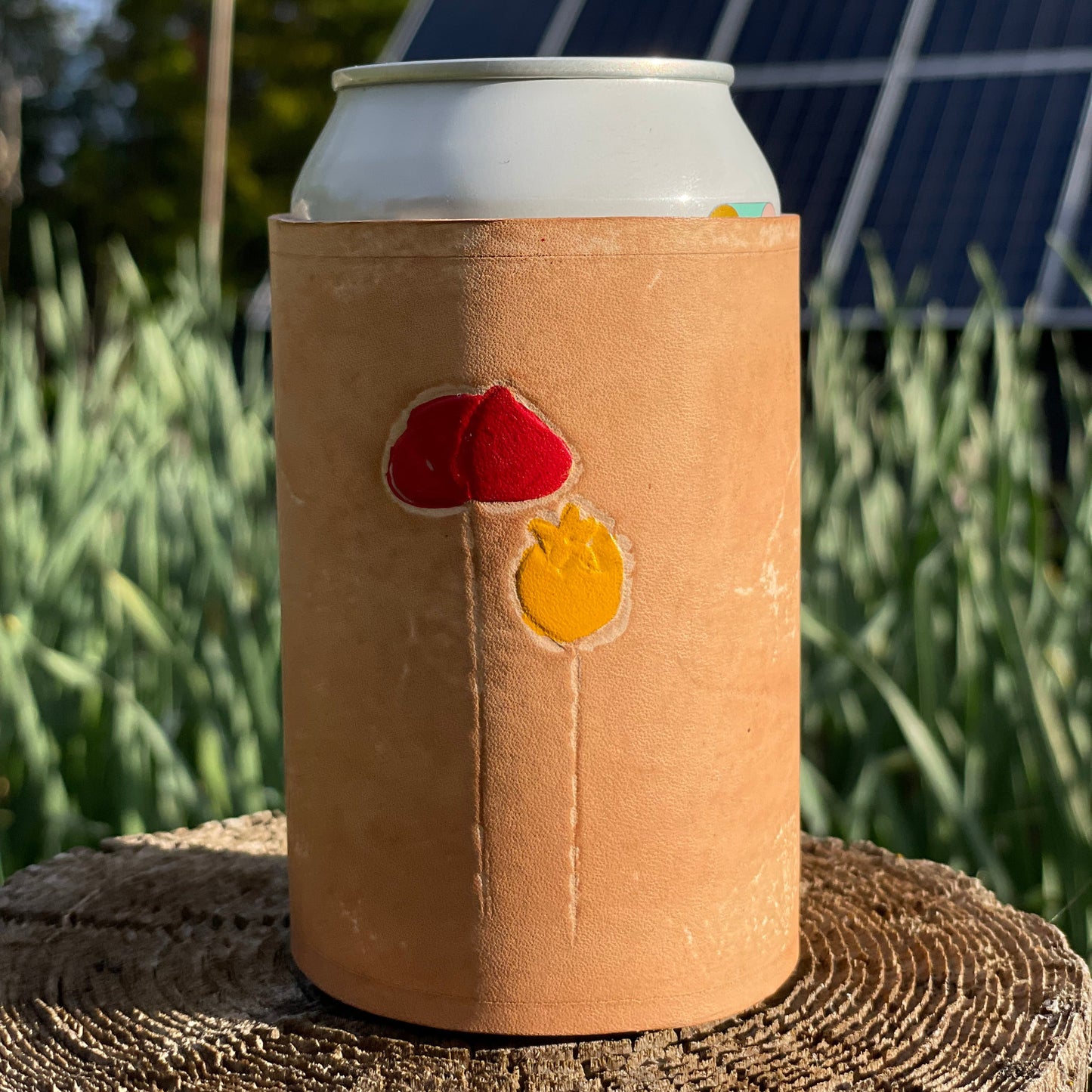Leather Beer Cozy