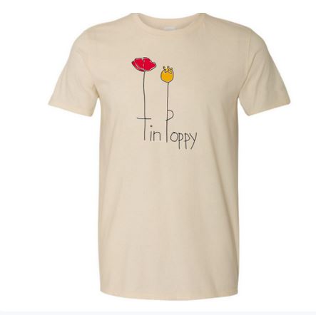 Tin Poppy T-shirt