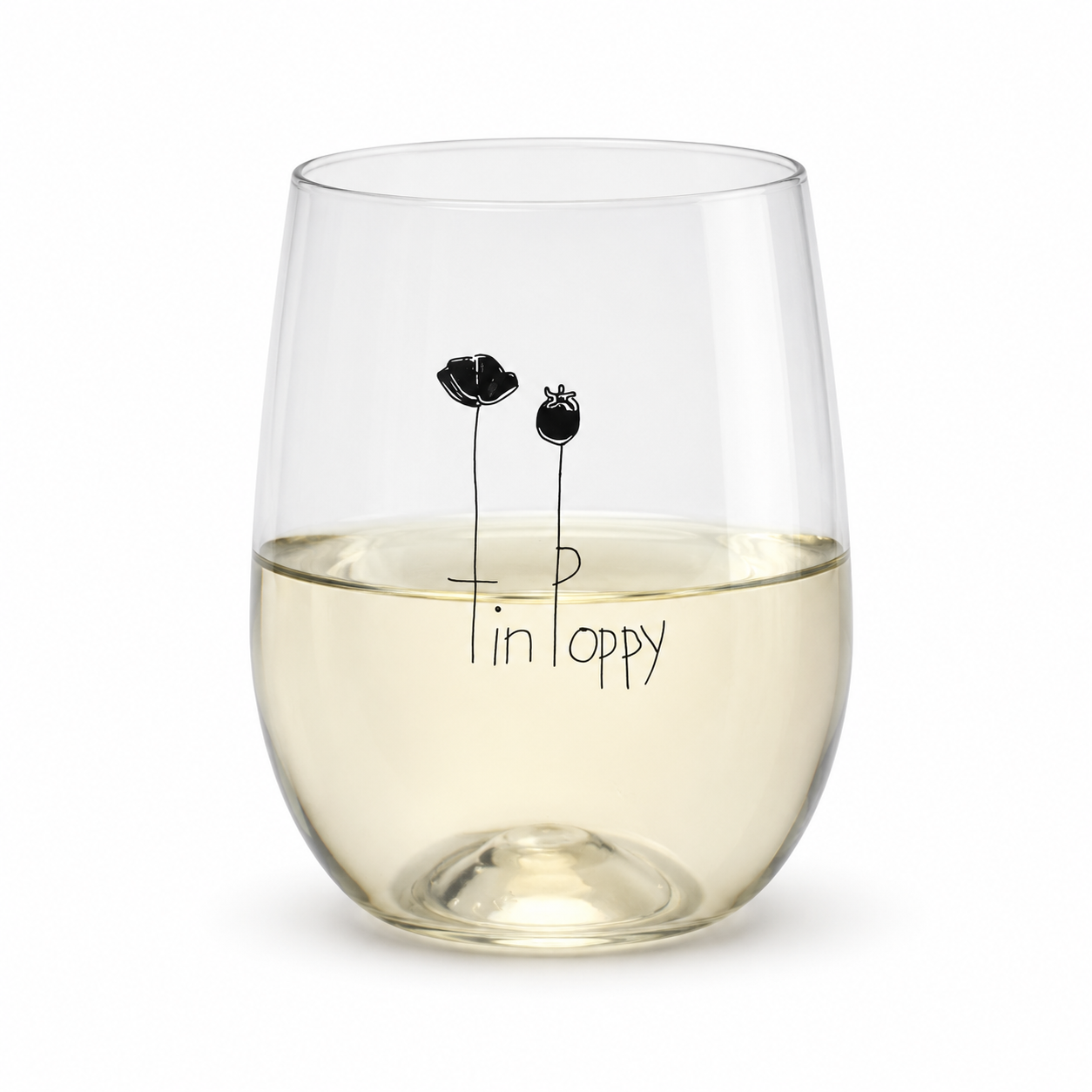 Tin Poppy Glamping Wine Glass